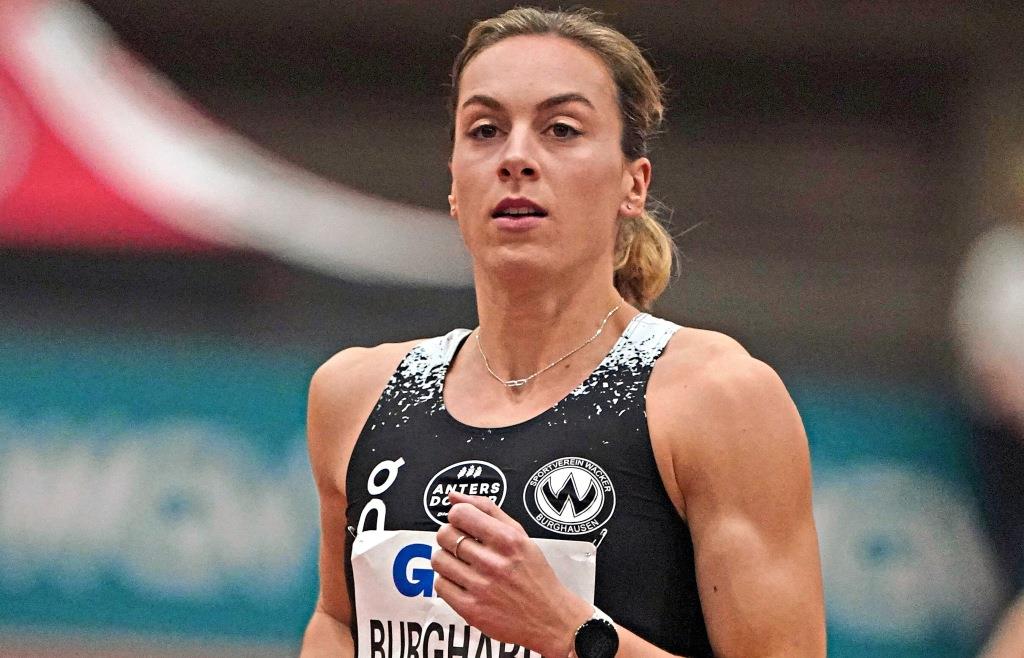 lautet Finale und Bestzeit Alexandra Burghardt sprintet über