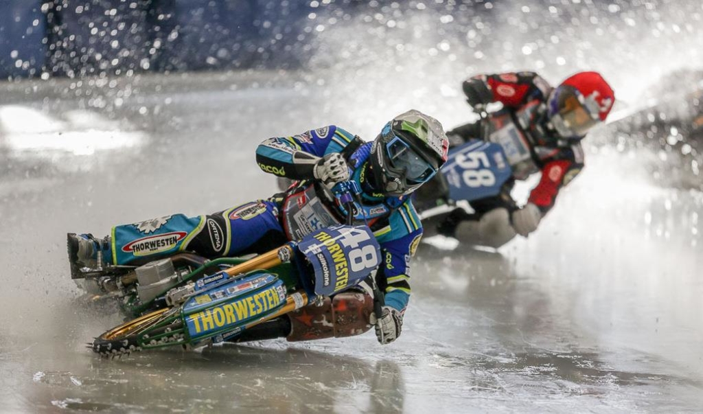 Überragendes EisspeedwayWMFinale in Inzell die Bilder
